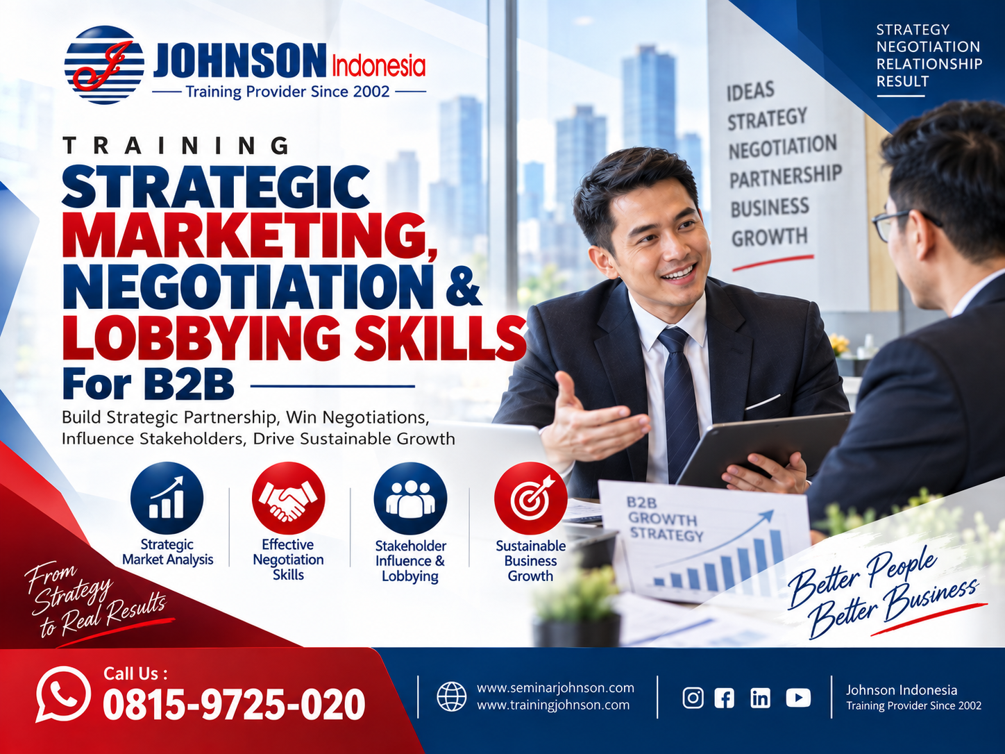 STRATEGIC MARKETING, NEGOTIATION & LOBBYING SKILLS FOR B2B