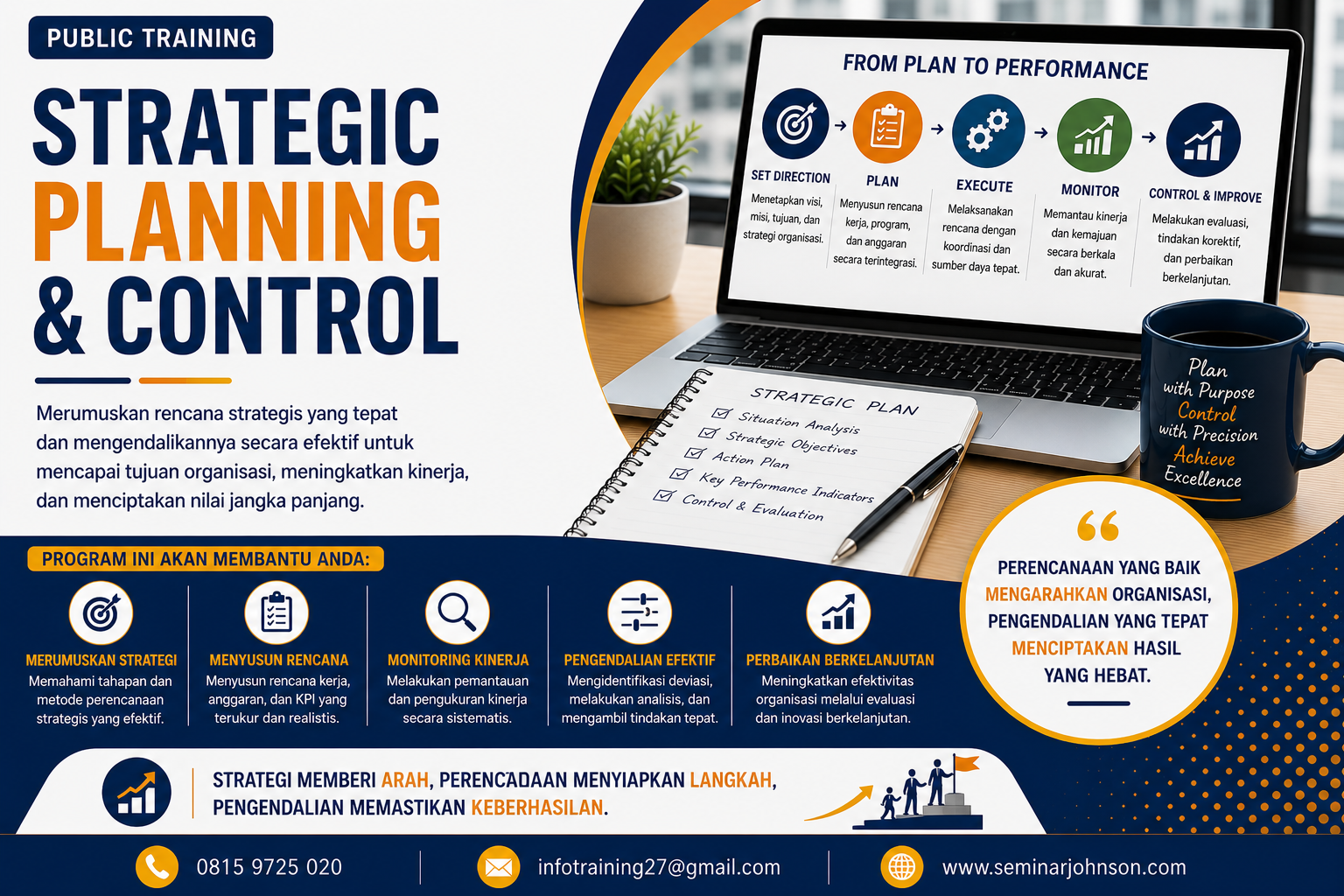 Training Strategic Planning & Control